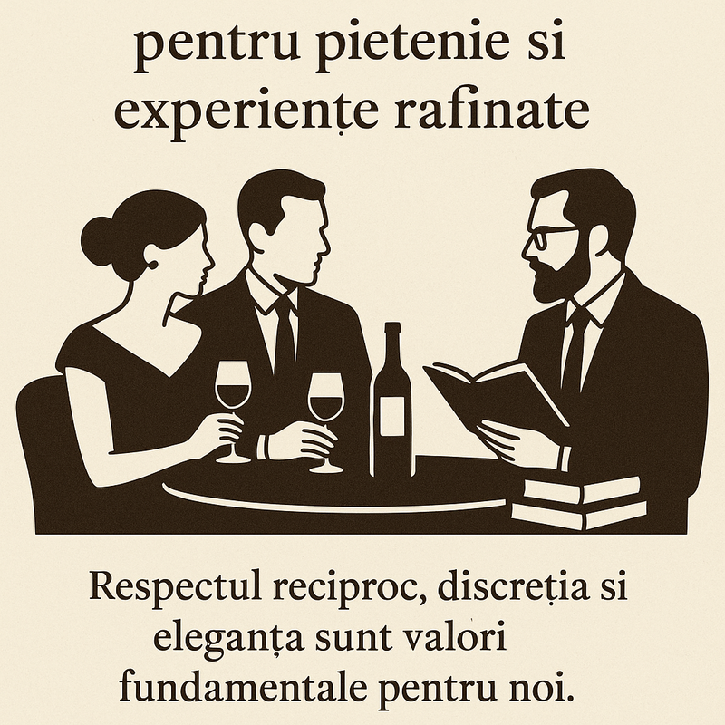 Intelectual pentru prietenie si experiente rafinate