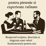 Intelectual pentru prietenie si experiente rafinate